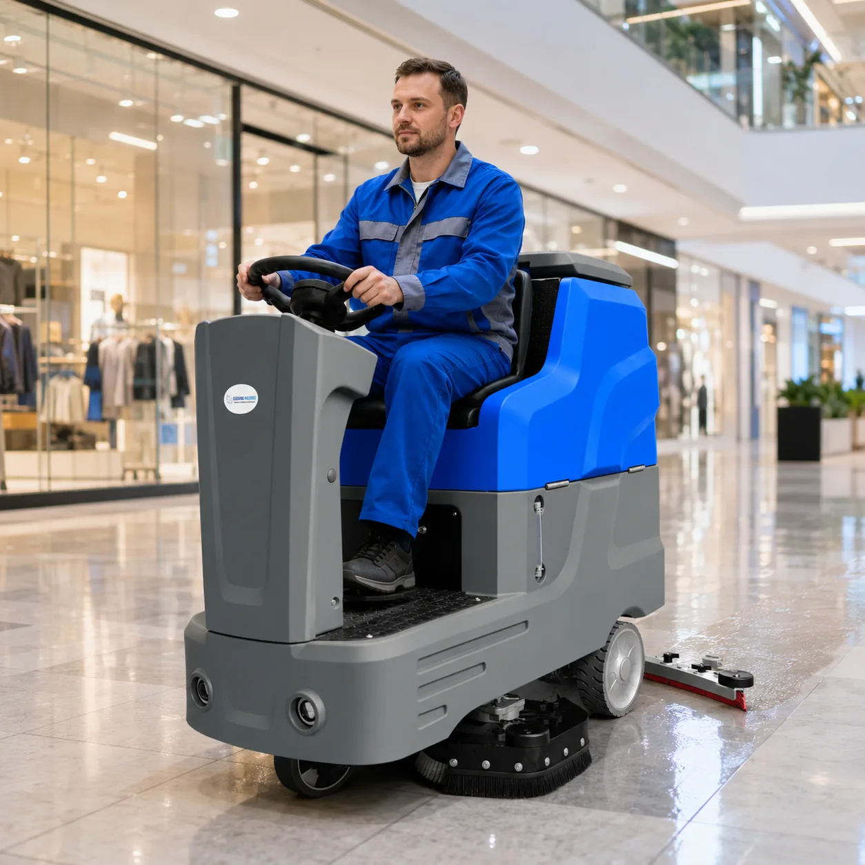Ride On Floor Scrubber