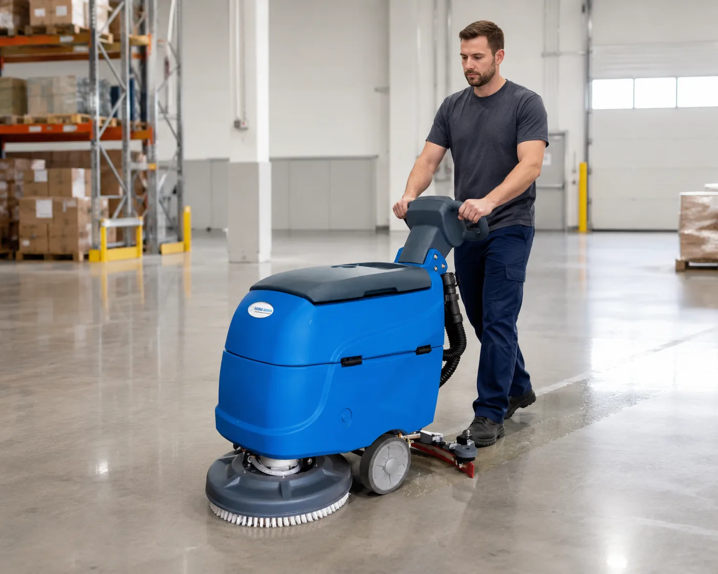 Walk Behind Floor Scrubber