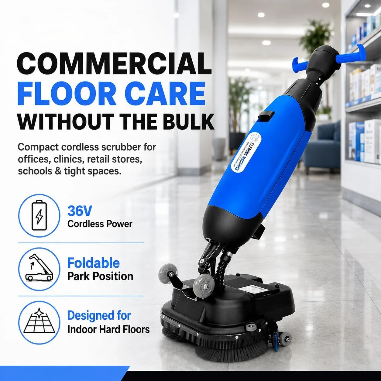 ScrubX MOP – best for malls, restaurants
