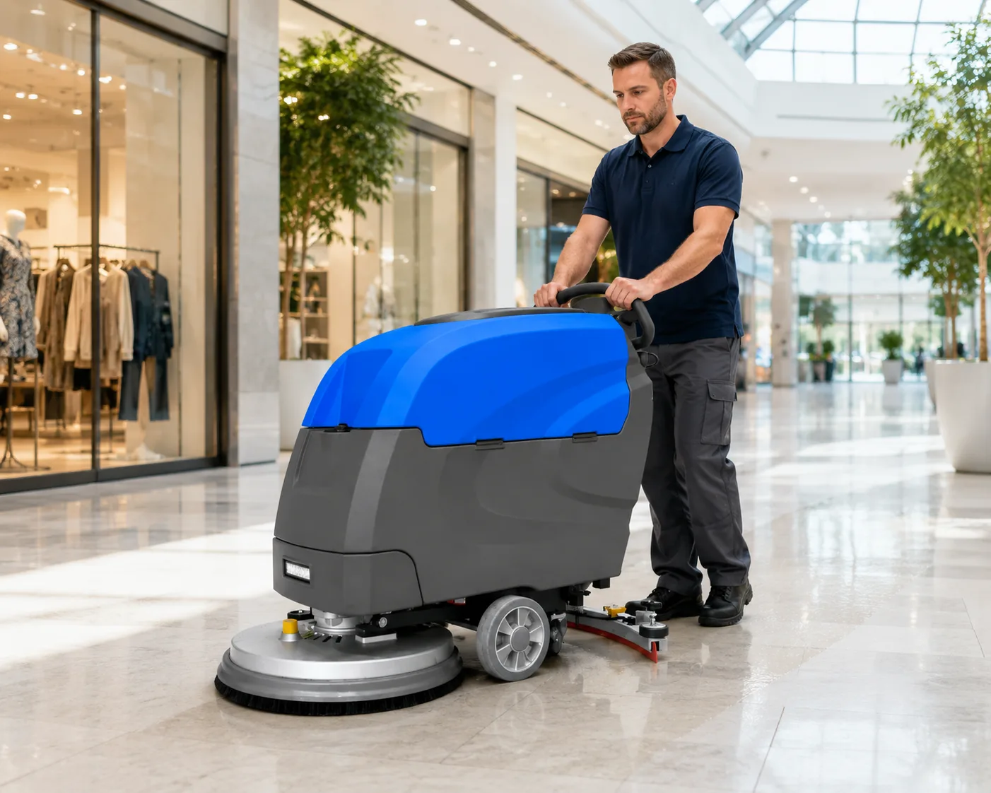 floor scrubber